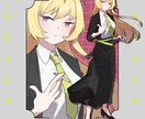 TRPGにおすすめの立ち絵をお描きします 頭からつま先まで！全身立ち絵5000円ぽっきり！ イメージ4
