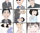 リアルよりの似顔絵作成します 名刺やプレゼントに最適。簡単なイラストも作成します。 イメージ2