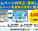 ホームページの修正・更新します ホームページを最新の状態に整えます イメージ1