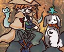 貴方だけの思い出の一枚絵(簡易型)を制作します 始めての依頼、とりあえず気軽に一枚絵をお願いしたい方向けへ イメージ2