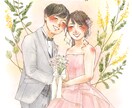 ふんわり可愛いウェルカムボード心を込めて描きます ♡♡結婚式やプレゼントにおすすめです♡♡ イメージ5