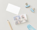 プチギフトなどに入れるサンキューカードを作成します 他と被らない°˖✧素材を送るだけで楽ちん印刷納品◎ イメージ2