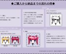 個性抜群！❤︎可愛いデフォルメアイコン描きます ✝️派手な色彩とちょっぴり闇を感じる可愛さ✝️ イメージ3
