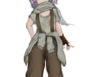 あなただけのTRPGオリジナルキャラを描きます あなただけのTRPGキャラを作成します イメージ3