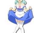 キャラクターイラストお描きします 立ち絵、アイコンなどにご利用になれます イメージ2