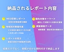 飲食店向けMEO診断｜地域・キーワード分析します Googleマップ優先地域・対策キーワード分析 イメージ4