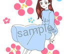 かわいいゆるふわイラスト描きます 様々な使用用途に合わせたゆるっと可愛いイラストを描きます♪ イメージ6