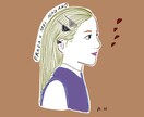 SNS用アイコンや似顔絵イラスト作成承ります かわいすぎずシンプルでお洒落なイラストをお届けします♩ イメージ5