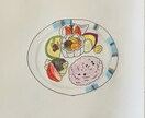 食べ物のイラスト、お描きします メニュー表やレシピ本等の挿絵に！手描きテイストのイラストです イメージ7