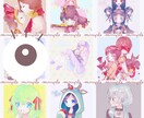 SNSのアイコン、ヘッダー、サムネ等を制作します 活動中の方やこれから活動される方、推し事されてる方に☆ イメージ3