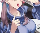 商用利用可◯　かわいい女の子のイラスト描きます 迅速に丁寧に描かせていただきます【SNSアイコン/MVなど】 イメージ6