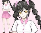 TRPG・ゲーム・配信用の立ち絵を制作します 目を惹く表情と雰囲気で、あなたのうちの子の魅力を形にします！ イメージ2