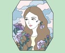 シンプルお洒落なイラストお描きします 挿絵や表紙などにご使用いただけます！ イメージ6