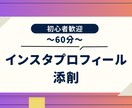 SNSプロフィールの添削します 〜プロフィールや自己紹介などの添削〜 イメージ1