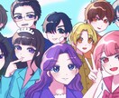 最短即日！可愛いイラスト描きます 商用可◎全身立ち絵や動画サイズサムネイル描きます イメージ7