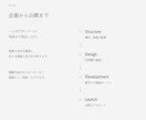 世界観が伝わる1ページWebサイトを制作します 世界観から、Webまで。構成・デザイン・公開を一人で イメージ2