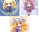 ポップで可愛い全身ミニキャライラスト描きます アイコンやサムネイル、プレゼントにもおすすめです！ イメージ4