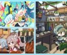 デフォルメキャラ描きます 歌ってみた動画や、Youtubeのサムネ、X等にもおすすめ！ イメージ8