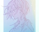 線で魅せるイラスト制作いたします 商用利用可◎中性的で綺麗なイラストはお任せください イメージ2