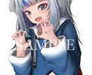 アイコン・キャラクターイラストお描きします SNS・配信・創作活動に◎かわいいやかっこいいを形にします イメージ5