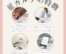 紫微斗数であなただけの「星カルテ」を作ります 命盤を読み解き、あなただけの手書き鑑定書を。 イメージ4