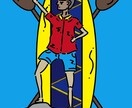 貴方のご希望のデザインを描きます 貴方が描いて欲しい絵を承らせていただきます。 イメージ2