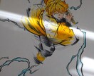 色紙にご希望のキャラクターを描きます コピックで色紙に鮮やかに仕上げます。 イメージ5