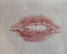 あなた唇をオシャレなインテリア絵画にします たった一つしかない個性的な水彩画をお部屋に一つ如何ですか？ イメージ3