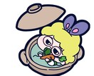 夢絵、アイコン何でも描きます グッズ等商用利用可能な等身低めから高めのデフォルメイラスト！ イメージ8
