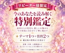 リピーター様限定｜今の状況と変化を深く霊視します これまでの鑑定を踏まえ、現在地と今必要な答えをお伝えします イメージ1