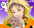 お子様の可愛い似顔絵描きます 季節ごとのイベント、記念日などに！可愛いお子様の似顔絵を！ イメージ1