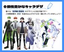 個性豊かなLive2D用立ち絵制作致します 2月納期限定値下げ!!＋アイコン付き!! イメージ3
