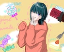 人でも人以外でも！イラスト描きます ふわふわしたイメージからアニメ調の絵までお描きします！ イメージ2