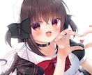 オリジナル♡可愛い萌えキャライラスト制作致します 観賞用、SNS、表紙、痛車、VTuber等活動者さんに イメージ2