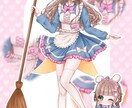 かわいい、きらきら！1枚絵、立ち絵など描きます 活動者に優しい価格◇歌みた・live2D用等◇納品1ヶ月から イメージ6