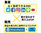 コンサル付き！WordPressサイト制作します 【限定2名価格】ワードプレスサイトとSNS戦略の最強セット！ イメージ2