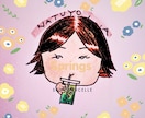 似顔絵アイコン手作りします さらにその方に合ったイメージをセレクトして着せ替えできます。 イメージ4