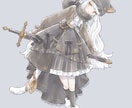 用途に応じた一枚絵や立ち絵などのイラスト描きます 〇動画・グッズ・SNS用等に！キャラ・風景イラスト〇 イメージ2