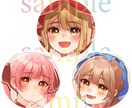 繊細でかわいい女の子のイラストを描きます SNS用アイコンイラスト、1枚絵描きます！ イメージ2
