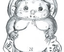 印刷可/イラスト作成いたします かわいくファニーなの描きます。 イメージ2