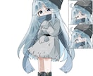 最短1日！超可愛いシンプルな立ち絵描きます TRPGやYouTubeなど様々な立ち絵に是非！ イメージ4