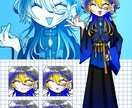 可愛いくてオシャレなデフォルメイラスト作成し‪ます 可愛くてポップな色彩で見やすくスタイリッシュなSDイラスト イメージ3