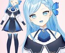 キャラデザからモデリングも！Vtuber制作します あなた好みのVtuberモデルを作ります！イラストのみも可 イメージ1