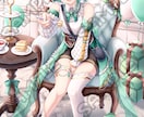 可愛く目を惹く高品質なアニメイラスト制作します オープン記念価格実施中！アイコン、サムネイル、一枚絵対応！ イメージ7