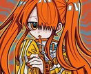 アニメ塗り(鉛筆塗り)の絵を低価格で描きます 個性のある色彩です。鉛筆のアナログ感のあるものもあります。 イメージ7