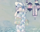 女の子のイラスト・アイコン描きます 可愛いだけじゃない、少し毒気のあるイラストをお届け! イメージ6