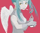 商用利用可能！イラスト制作承ります SNSのアイコン、ヘッダー。動画のサムネイルなどの利用に。 イメージ1