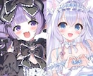 かわいい女の子のイラストをお描きします VTuber立ち絵・配信サムネイル・アイコン・グッズ用など イメージ1