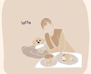 愛犬ちゃんのイラスト制作します 愛犬ちゃんのお写真からイラスト制作します イメージ3