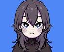 ゆるっと可愛いSNS用アイコン作成します シンプルながらキャラクターの可愛さが際立つよう心がけています イメージ1